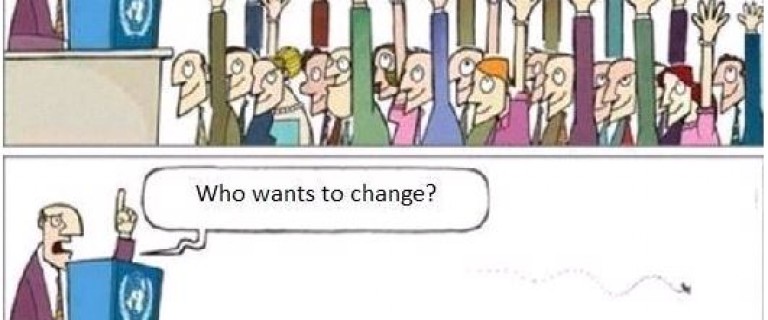 Wie wil veranderen?