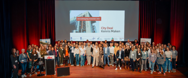 Deelnemers aan de kennisdelingsdag in Amsterdam op 2 juni.